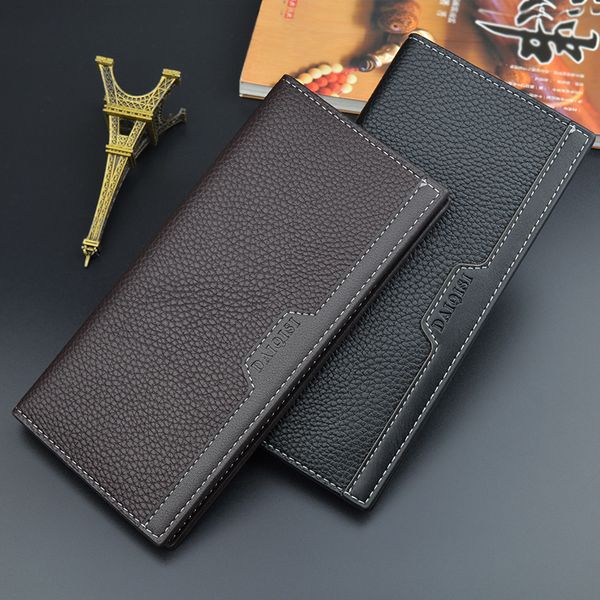 new wallet men's long youth leisure 30% off multi card large capacity simple thin soft wallet, Red;black
new wallet men's long youth leisure 30% off multi card large capacity simple thin soft wallet, Red;black