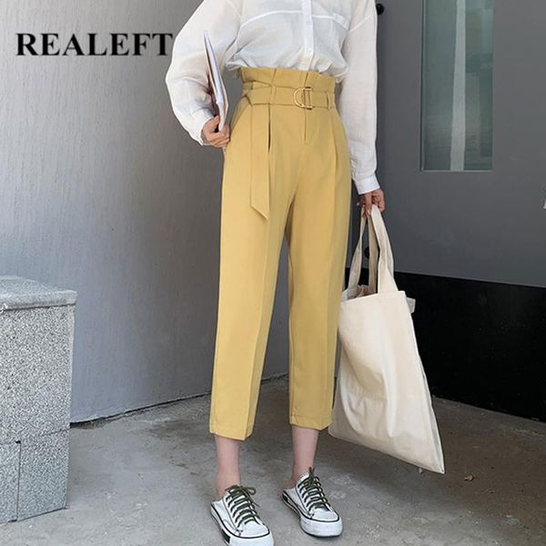women's pants & capris realeft summer 2021 formal harem sashes high waist elegant office lady ankle-length loose pockets, Black;white
women's pants & capris realeft summer 2021 formal harem sashes high waist elegant office lady ankle-length loose pockets, Black;white