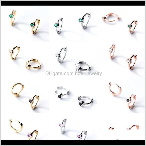 & hie jewelryinzareal 925 sterling sier zircon round hoop earrings for fashion women party bohemian fine jewelry ins aessories drop delivery, Golden;silver
& hie jewelryinzareal 925 sterling sier zircon round hoop earrings for fashion women party bohemian fine jewelry ins aessories drop delivery, Golden;silver