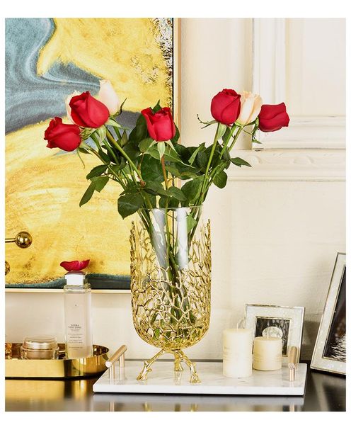 vases nordic home decoration wrought iron soft vase metal crafts living room flower arrangement creative glass
vases nordic home decoration wrought iron soft vase metal crafts living room flower arrangement creative glass