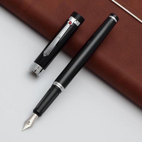 fountain pens medium nib 0.5mm black pen brand metal school study office business writing gifts
fountain pens medium nib 0.5mm black pen brand metal school study office business writing gifts