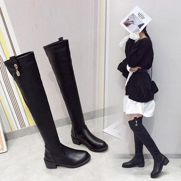boots 2021 women's cosplay over-the-knee brand designer zapatillas mujer winter shoes, Black
boots 2021 women's cosplay over-the-knee brand designer zapatillas mujer winter shoes, Black