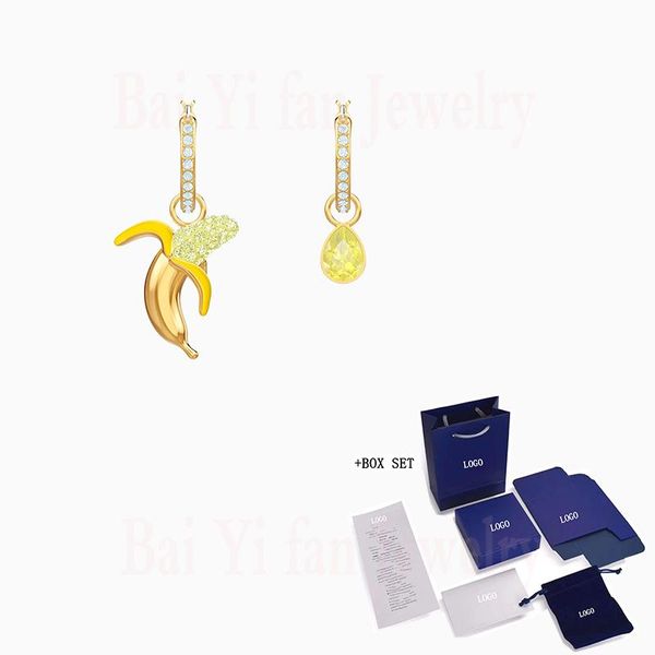 fashion accessories swa no regrets banana pierced earrings elegant pendant pattern female romantic gift stud, Golden;silver
fashion accessories swa no regrets banana pierced earrings elegant pendant pattern female romantic gift stud, Golden;silver