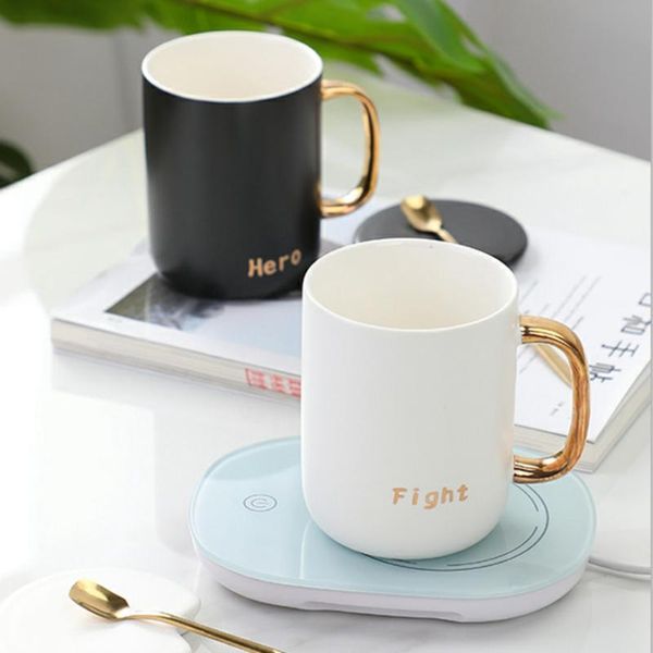 mugs fashion coffee mug ceramic intelligent thermostat cup automatic induction insulation base cups heater milk gift
mugs fashion coffee mug ceramic intelligent thermostat cup automatic induction insulation base cups heater milk gift