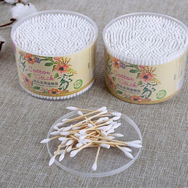 500pcs/box cosmetic beauty swabs soft cotton buds cleaning of ear clean jewelry pointed bath accessory set
500pcs/box cosmetic beauty swabs soft cotton buds cleaning of ear clean jewelry pointed bath accessory set