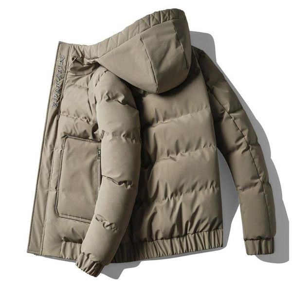 men's down & parkas men autumn jacket puffer hooded windbreaker outer fashion clothing cotton padded coat fall casual, Black
men's down & parkas men autumn jacket puffer hooded windbreaker outer fashion clothing cotton padded coat fall casual, Black