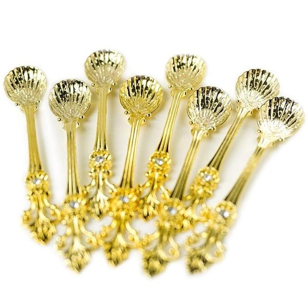 spoons mini set of 8 kitchen - coffee espresso demitasse vintage tea spoon 11.8cm long (gold)
spoons mini set of 8 kitchen - coffee espresso demitasse vintage tea spoon 11.8cm long (gold)
