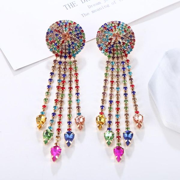 dangle & chandelier color rhinestone fairy round tassel sweet girl earrings women accessories fashion jewelry for gifts, Silver
dangle & chandelier color rhinestone fairy round tassel sweet girl earrings women accessories fashion jewelry for gifts, Silver
