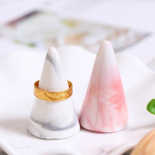 jewelry pouches, bags 1pc ring display stand tray ceramic storage finger cone holder craft, Pink;blue
jewelry pouches, bags 1pc ring display stand tray ceramic storage finger cone holder craft, Pink;blue