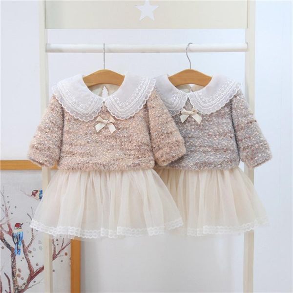 girl's dresses sweet winter warm girls princess dress kids children baby infants long sleeve thicken velvet patchwrok vestidos adk925, Red;yellow
girl's dresses sweet winter warm girls princess dress kids children baby infants long sleeve thicken velvet patchwrok vestidos adk925, Red;yellow