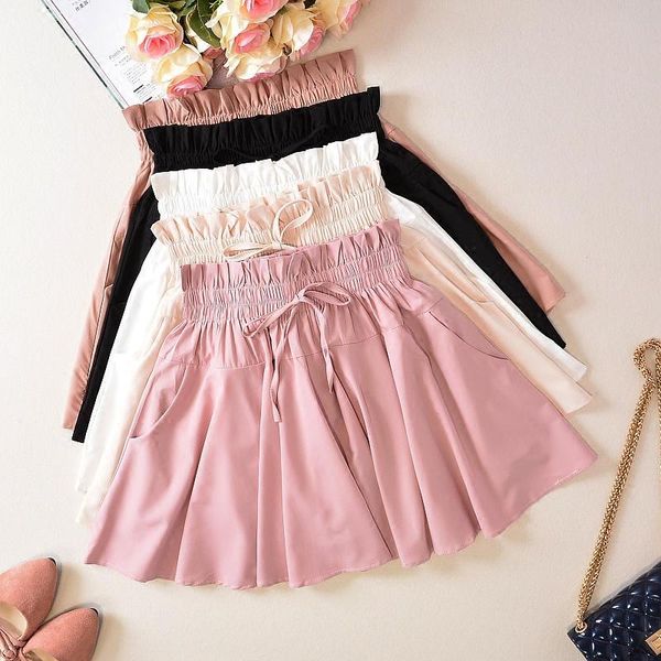 skirts summer pleated skirt female casual harajuku high waisted womens clothing streetwear a-line white mini solid q4037, Black
skirts summer pleated skirt female casual harajuku high waisted womens clothing streetwear a-line white mini solid q4037, Black