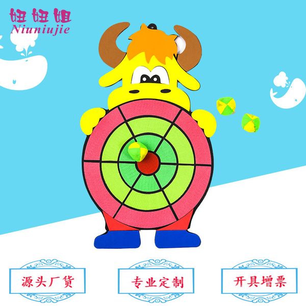 selling eva cattle target kindergarten interactive props environmental friendly cartoon animal dart plate
selling eva cattle target kindergarten interactive props environmental friendly cartoon animal dart plate