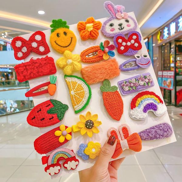 hair accessories 5/10/17 pcs/set children cute cotton cartoon flower ornament clips baby girls soft barrettes hairpins kids, Slivery;white
hair accessories 5/10/17 pcs/set children cute cotton cartoon flower ornament clips baby girls soft barrettes hairpins kids, Slivery;white