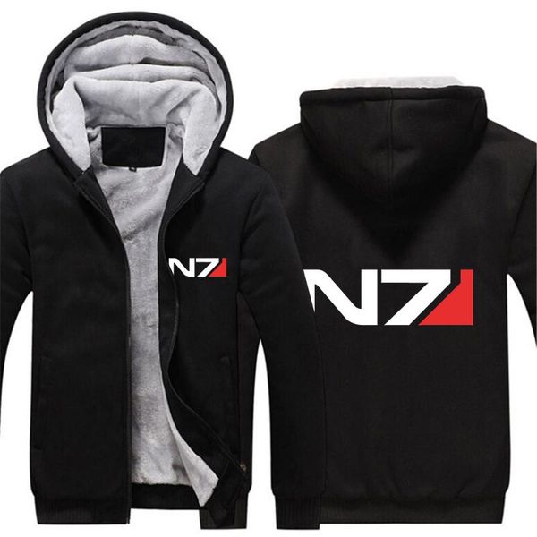men's hoodies & sweatshirts winter 2021 mass effect n7 thicken sport hip hop comfortable casual coat, Black
men's hoodies & sweatshirts winter 2021 mass effect n7 thicken sport hip hop comfortable casual coat, Black