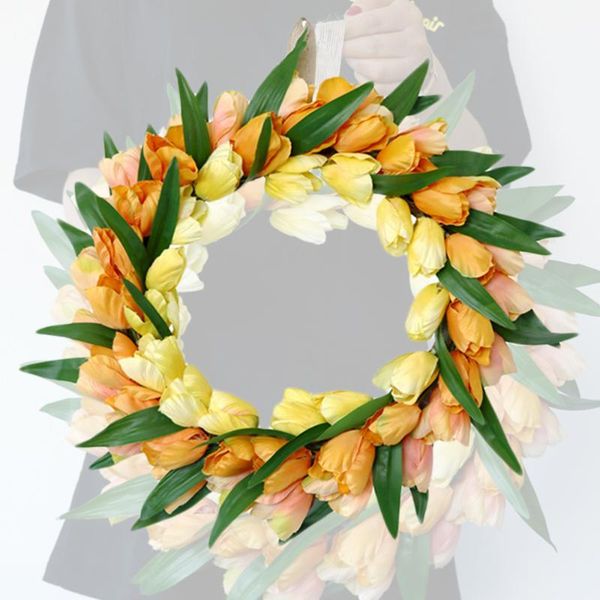 decorative flowers & wreaths 1pc simulated tulip wreath wedding accessory festival home decoration yellow
decorative flowers & wreaths 1pc simulated tulip wreath wedding accessory festival home decoration yellow