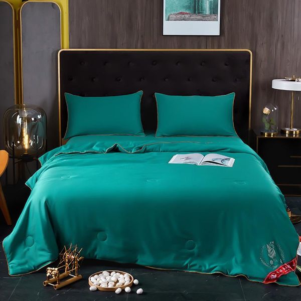 summer washed silk quilt solid green blue grey blanket kids air condition comforter bedspread bed cover bedding set 4pcs comforters &
summer washed silk quilt solid green blue grey blanket kids air condition comforter bedspread bed cover bedding set 4pcs comforters &