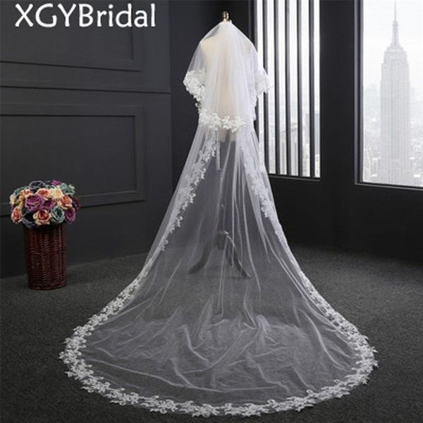 bridal veils 2021 arrival 3 meters long double layer wedding headwear appliqued velos de novia beautiful sequin, Black
bridal veils 2021 arrival 3 meters long double layer wedding headwear appliqued velos de novia beautiful sequin, Black
