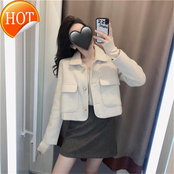 blue small autumn and winter suit 2021 style women's match with high temperament woolen coat skirt pants & capris, Black;white
blue small autumn and winter suit 2021 style women's match with high temperament woolen coat skirt pants & capris, Black;white