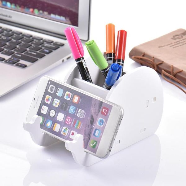 cute wood pencil pen holder, multifunction removable mobile phone bracket, storage pot holder box desk organizer for smart cell mounts & hol
cute wood pencil pen holder, multifunction removable mobile phone bracket, storage pot holder box desk organizer for smart cell mounts & hol