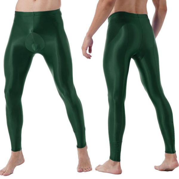 men's pants mens glossy bulge pouch tights skinny elastic waistband leggings solid color mid stretchy pantyhose, Black
men's pants mens glossy bulge pouch tights skinny elastic waistband leggings solid color mid stretchy pantyhose, Black