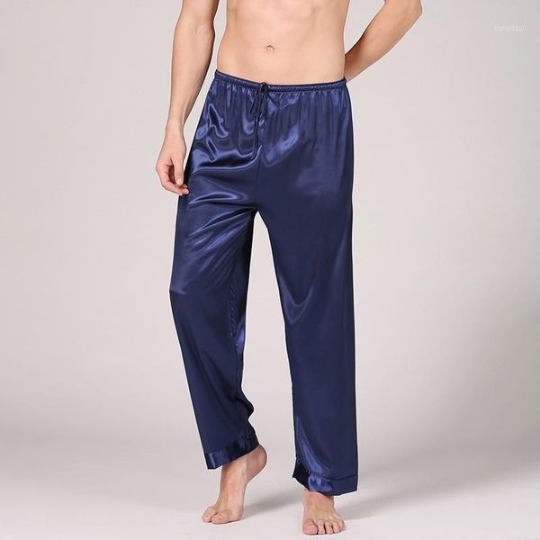 men's sleepwear fashion satin men pajama pants 2021 summer male korean style elastic waist plus size 3xl solid color bottoms, Black;brown
men's sleepwear fashion satin men pajama pants 2021 summer male korean style elastic waist plus size 3xl solid color bottoms, Black;brown