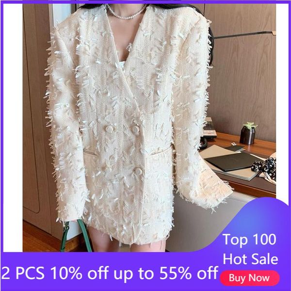 women's wool & blends coats for women autumn winter v neck loose vintage french style long sleeve elegant warm jackets female clothing, Black
women's wool & blends coats for women autumn winter v neck loose vintage french style long sleeve elegant warm jackets female clothing, Black