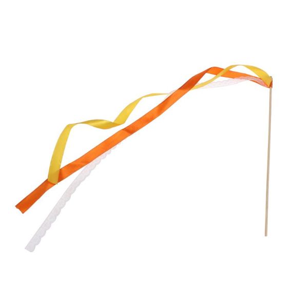 party decoration 10pcs wedding wands ribbon streamers with bell lace fairy stick favors supplies (orange)
party decoration 10pcs wedding wands ribbon streamers with bell lace fairy stick favors supplies (orange)