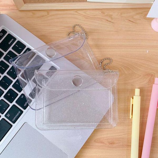 card holders women pvc clear holder bags fashion transparent cover case for girls student id business coin money, Brown;gray
card holders women pvc clear holder bags fashion transparent cover case for girls student id business coin money, Brown;gray