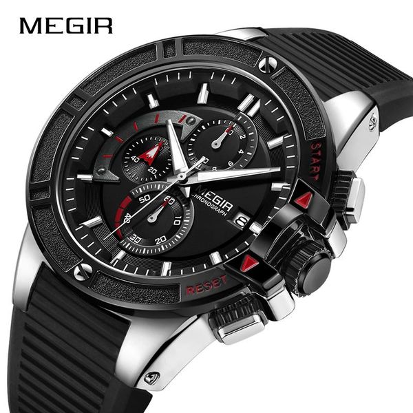 wristwatches relogio masculino megir sport watch military silicone chronograph luminous quartz male casual clock waterproof wristwatch, Slivery;brown
wristwatches relogio masculino megir sport watch military silicone chronograph luminous quartz male casual clock waterproof wristwatch, Slivery;brown