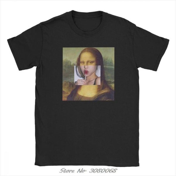 men's t-shirts men gioconda mona lisa lollipop lips t shirts fun o-neck short sleeved clothes pure cotton tees shirt white, White;black
men's t-shirts men gioconda mona lisa lollipop lips t shirts fun o-neck short sleeved clothes pure cotton tees shirt white, White;black