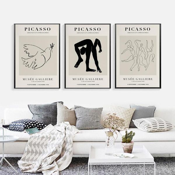 paintings wall art canvas painting picasso and the peace abstract nordic posters prints pictures for living room home decoration
paintings wall art canvas painting picasso and the peace abstract nordic posters prints pictures for living room home decoration