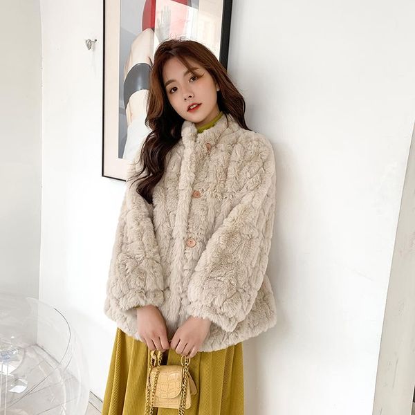 women's fur & faux women winter thick warm fluffy coats jackets female short furry rex outerwear ladies casual loose overcoat, Black
women's fur & faux women winter thick warm fluffy coats jackets female short furry rex outerwear ladies casual loose overcoat, Black