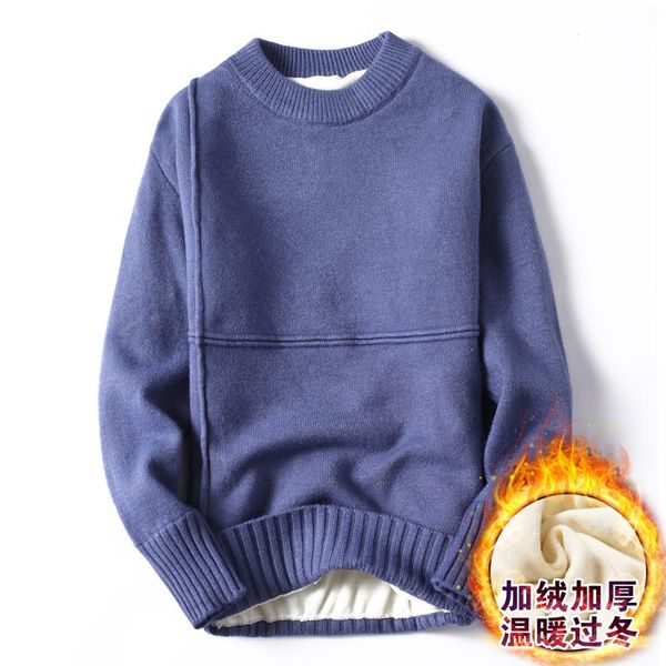 men's vests winter sweater casual o-neck pullover mens warm sweaters man plus velvet thick collar knitted pullovers male coats, Black;white
men's vests winter sweater casual o-neck pullover mens warm sweaters man plus velvet thick collar knitted pullovers male coats, Black;white