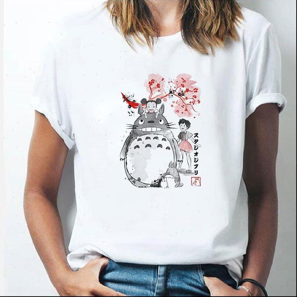 fashion short sleeve casual white women t shirts totoro print ghibli harajuku clothes
fashion short sleeve casual white women t shirts totoro print ghibli harajuku clothes