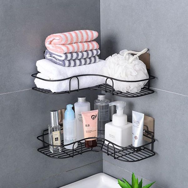 hooks & rails 1/2 pcs bathroom kitchen shelf storage with powerful stickers and hook up for shower room accessories
hooks & rails 1/2 pcs bathroom kitchen shelf storage with powerful stickers and hook up for shower room accessories