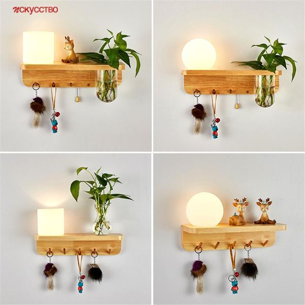 creative wooden shelf flower pot glass ball led wall lamp with pull switch hook up bedroom cloakroom art deco sconce loft light
creative wooden shelf flower pot glass ball led wall lamp with pull switch hook up bedroom cloakroom art deco sconce loft light