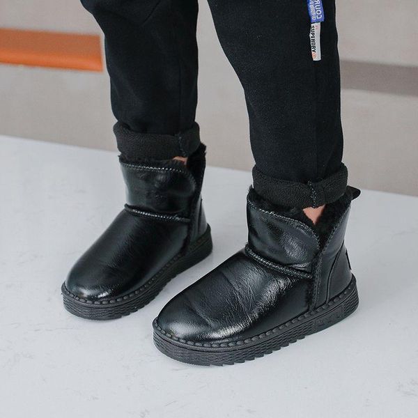 boots 2021 cotton women winter flat non-slip pu leather waterproof slip on keep warm velvet luxury designer female booties, Black
boots 2021 cotton women winter flat non-slip pu leather waterproof slip on keep warm velvet luxury designer female booties, Black