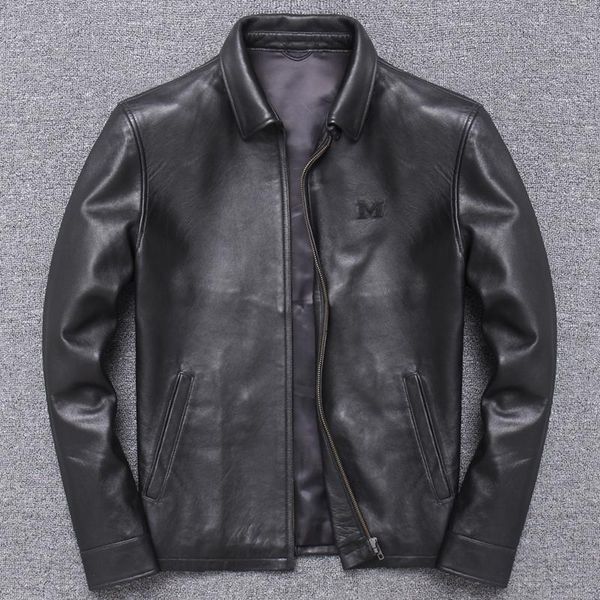 men's leather & faux casual simple genuine sheepskin jacket motorcycle suit coat autumn and winter large size 2xl 3xl, Black
men's leather & faux casual simple genuine sheepskin jacket motorcycle suit coat autumn and winter large size 2xl 3xl, Black