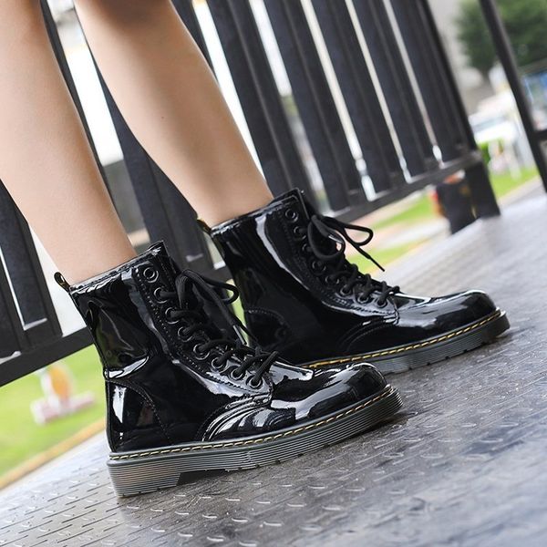 dress shoes winter ankle boots women's leather female working comfortable casual shoes mujer 6p4s, Black
dress shoes winter ankle boots women's leather female working comfortable casual shoes mujer 6p4s, Black