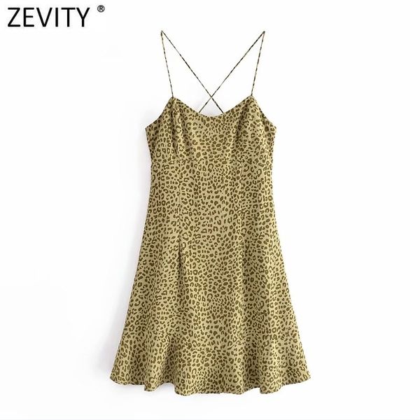 zevity women leopard print hem ruffles sling mini dress female chic side zipper vestidos summer beach dresses ds8321 210419, Black;gray
zevity women leopard print hem ruffles sling mini dress female chic side zipper vestidos summer beach dresses ds8321 210419, Black;gray