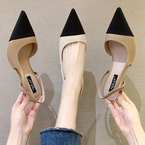 sandals high heel sandal for women shoes lady 2021 suit female beige shallow mouth high-heeled black fashion comfort closed spring r
sandals high heel sandal for women shoes lady 2021 suit female beige shallow mouth high-heeled black fashion comfort closed spring r