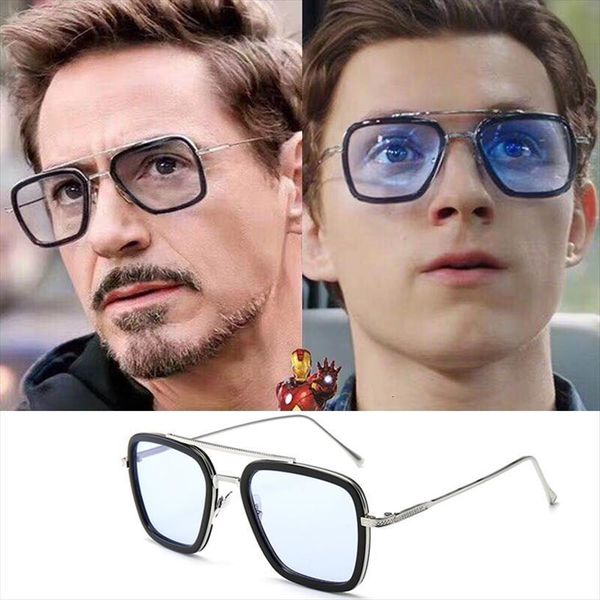 Fashion Tony Stark Flight Style Sunglasses Men Square Brand Design Sun Glasses Oculos De Sol Uv400 Retro Male, White;black
Fashion Tony Stark Flight Style Sunglasses Men Square Brand Design Sun Glasses Oculos De Sol Uv400 Retro Male, White;black