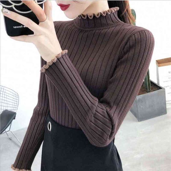 women's blouses & shirts 6tautumn winter half high collar with ear edge and sweater inside pullover qpjs, White
women's blouses & shirts 6tautumn winter half high collar with ear edge and sweater inside pullover qpjs, White