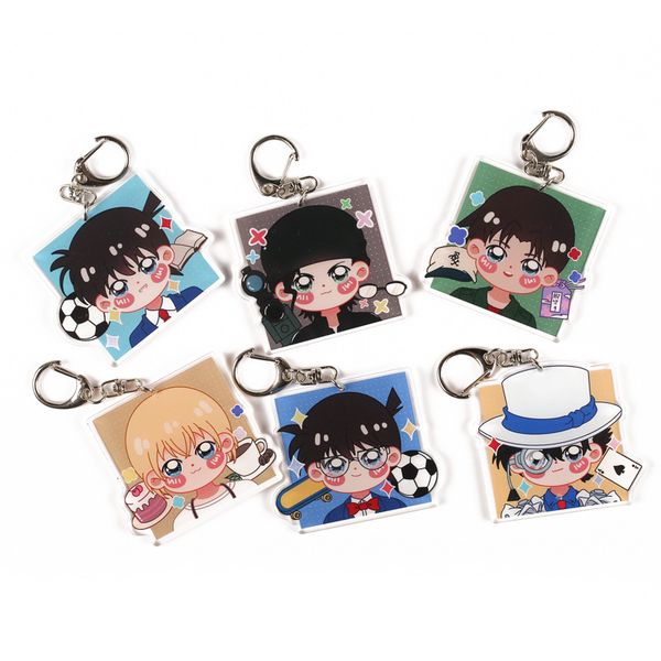 anime detective conan keychain man acrylic cute cartoon funny keyring woman kids jimmy kudo girls key chains jewelry portachiavi, Slivery;golden
anime detective conan keychain man acrylic cute cartoon funny keyring woman kids jimmy kudo girls key chains jewelry portachiavi, Slivery;golden