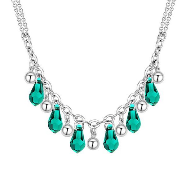pendant necklaces luxury collier femme & pendants for women crystals from statement necklace wedding accessories jewelry, Silver
pendant necklaces luxury collier femme & pendants for women crystals from statement necklace wedding accessories jewelry, Silver
