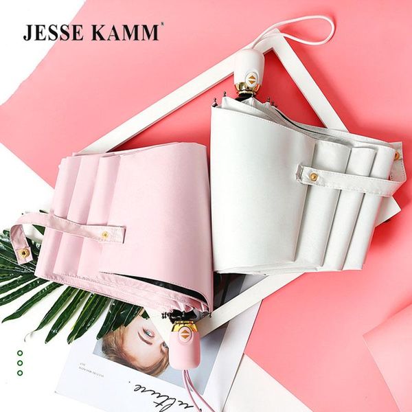umbrellas jesse kamm style small three-fold handle fresh automatic umbrella simple pure color creative sunshade
umbrellas jesse kamm style small three-fold handle fresh automatic umbrella simple pure color creative sunshade