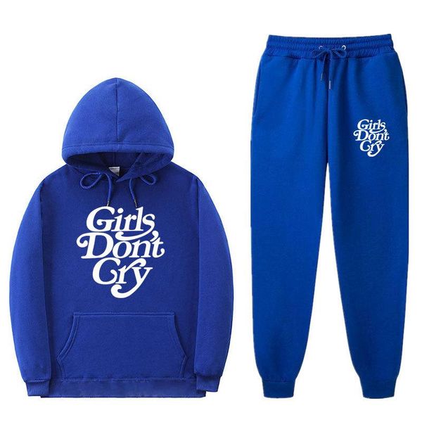 girls don't cry print hoodies sweatshirt+pants 2 pieces sets tracksuit men pullover hoodie sportwear suit clothes streetwear men's, Black
girls don't cry print hoodies sweatshirt+pants 2 pieces sets tracksuit men pullover hoodie sportwear suit clothes streetwear men's, Black