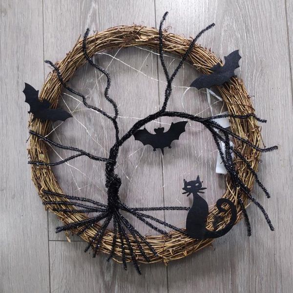 decorative flowers & wreaths halloween wreath door hanging decoration horror party ornaments with led ligh glowing haunted house decorations
decorative flowers & wreaths halloween wreath door hanging decoration horror party ornaments with led ligh glowing haunted house decorations