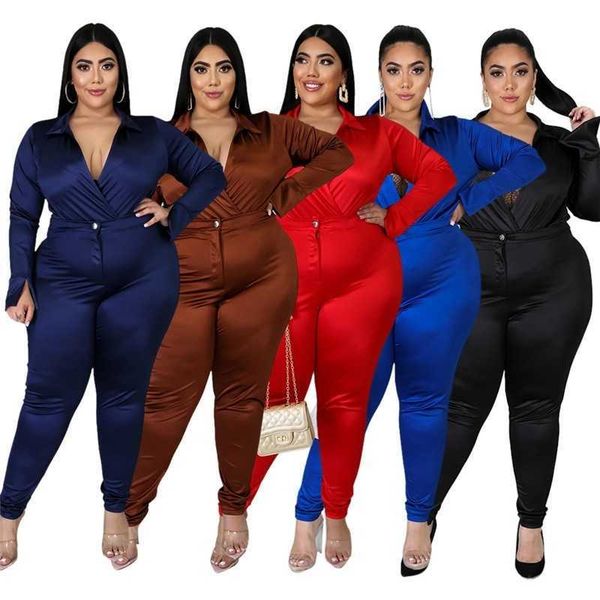 l-5xl womens plus size casual tracksuits jumpsuit jacket sweatshirt two piece suit long sleeved trousers lapel spring and autumn sportswear, Black
l-5xl womens plus size casual tracksuits jumpsuit jacket sweatshirt two piece suit long sleeved trousers lapel spring and autumn sportswear, Black