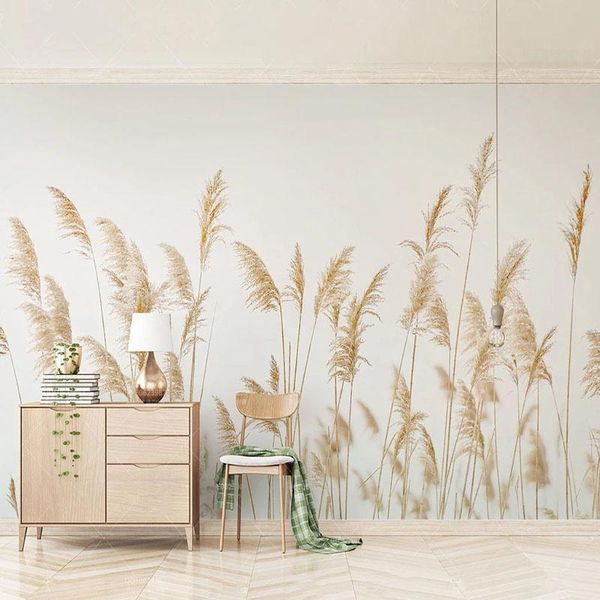 wallpapers nordic style reed plant wallpaper modern living room bedroom home decor self-adhesive waterproof 3d wall sticker papel de parede
wallpapers nordic style reed plant wallpaper modern living room bedroom home decor self-adhesive waterproof 3d wall sticker papel de parede